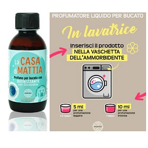 Fresco Pulito - Profumo per bucato con igienizzante - 200 ml –