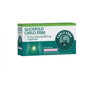 GLICEROLO PRIMA INFANZIA 12 SUPPOSTE 900 mg