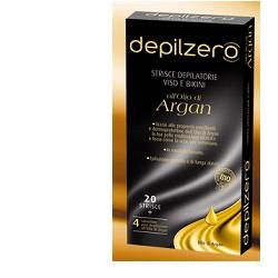 DEPILZERO ARGAN STRISCE VISO BIKINI